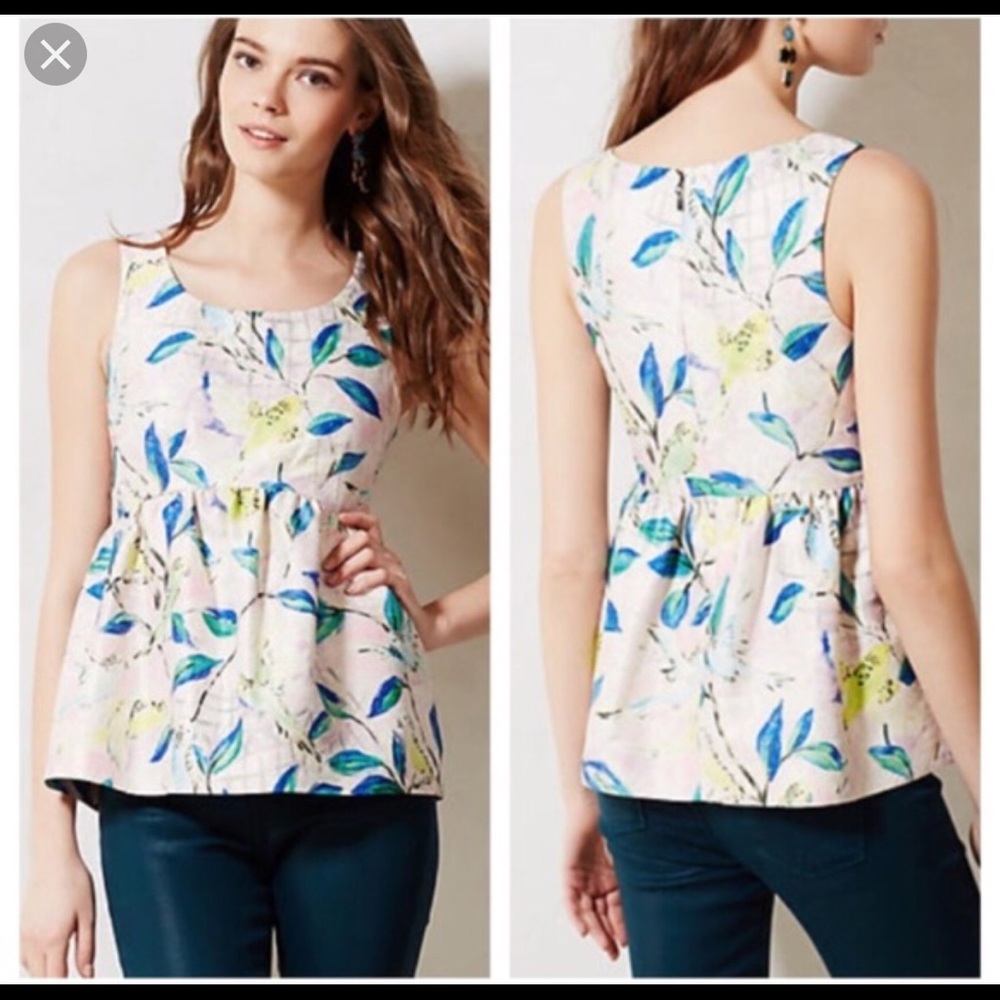 Anthropologie Top size 10